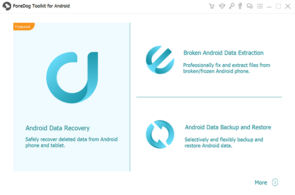 Scegli Android Data Extractor rotto