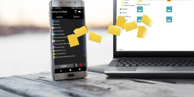 Backup selettivo dei dati su Android