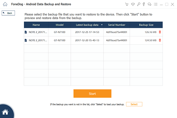 select-di backup-files-to-ripristino