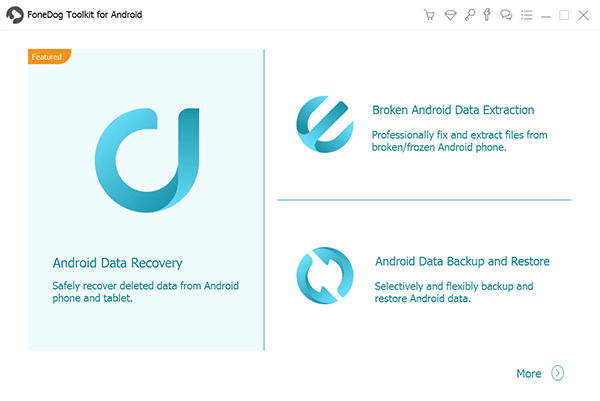 Installa FoneDog Broken Android Data Extraction per sbloccare un Galaxy S5