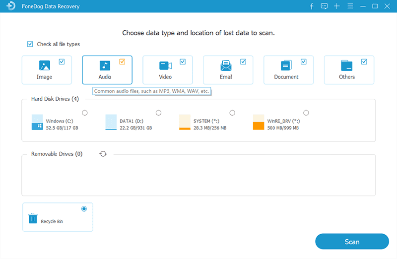 Correggi il Cestino danneggiato in Windows utilizzando il recupero dati