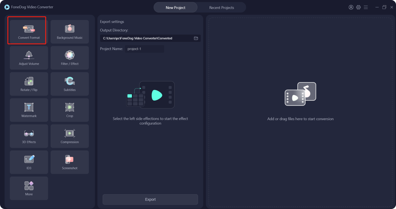 Converti MP4 in MKV usando FoneDog Video Converter