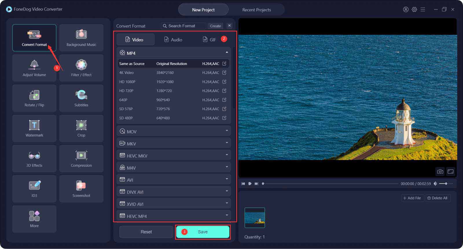 Usa FoneDog Video Converter per riprodurre file BDMV