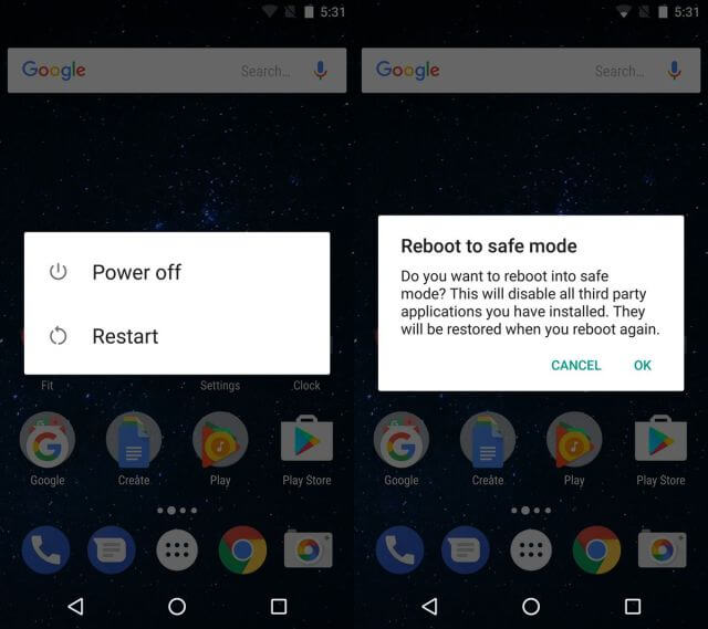 Correggi i video Impossibile riprodurre la modalità provvisoria Android