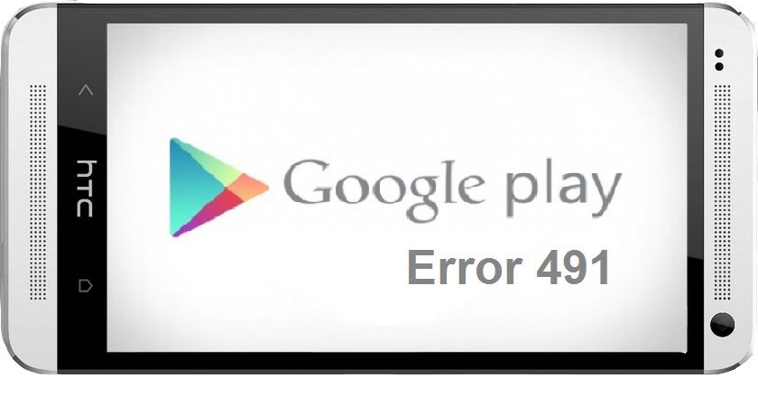 Errore Fix Codice 491 Google Play Error