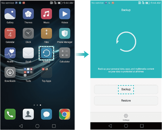 Huawei Backup App