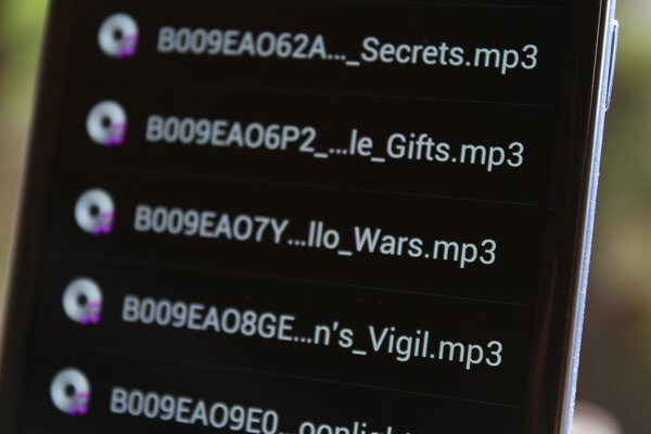 Crea suonerie usando Music Player