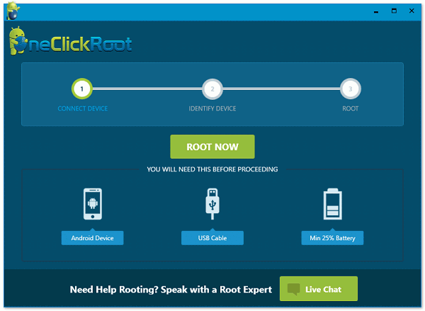 Oneclickroot Connect Android