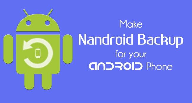 Backup dispositivo Android su PC Nandroid Backup