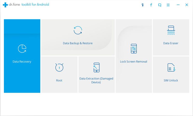 Migliori strumenti App di backup e dati delle app Android Dr Fone