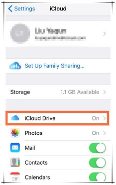 Backup Whatsapp tramite Icloud