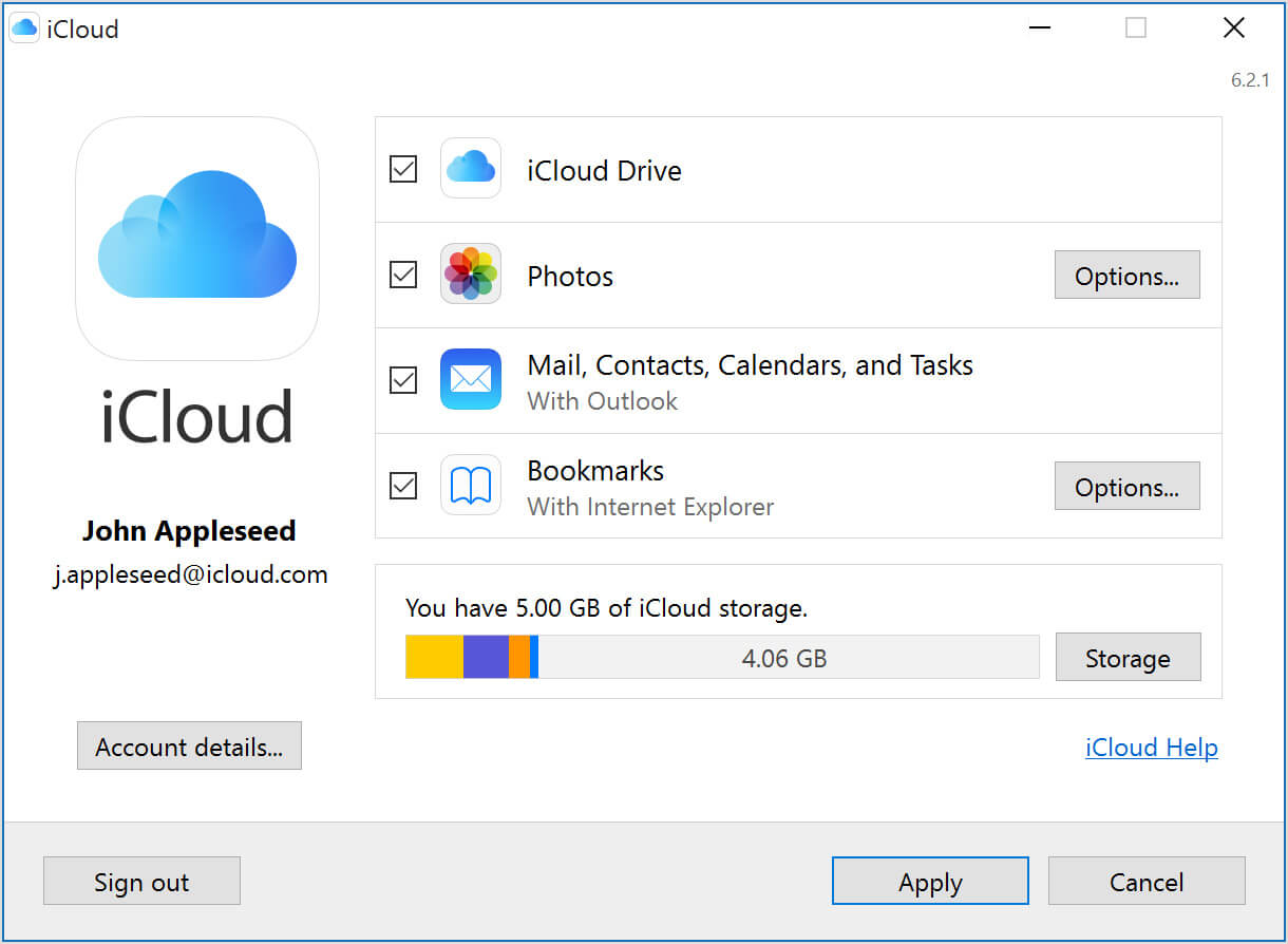 Per quanto tempo il processo iCloud richiede iCloud 5GB