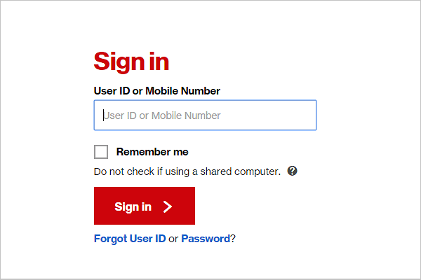 sign-in-a-Verizon-device