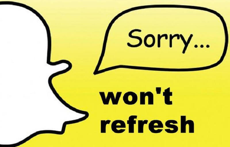Snapchat non in caricamento