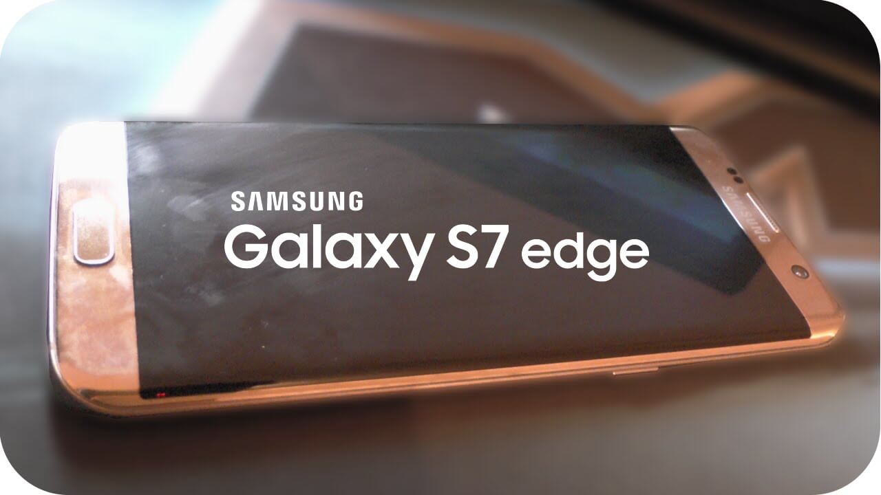 Si blocca con schermo nero Samsung Galaxy S7 Edge