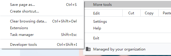 Controlla estensioni e plugin