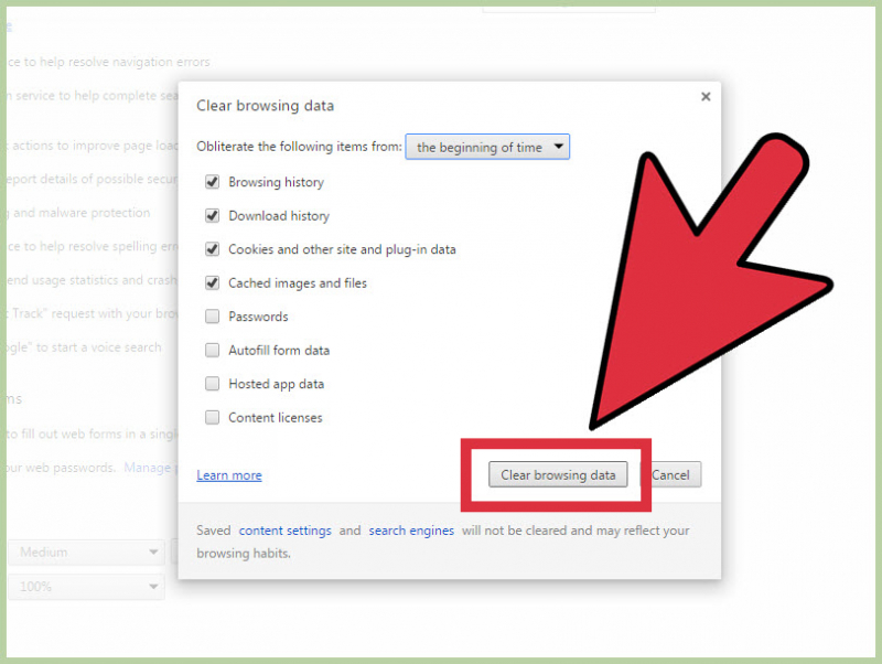 Elimina i siti Web più visitati su Google Chrome