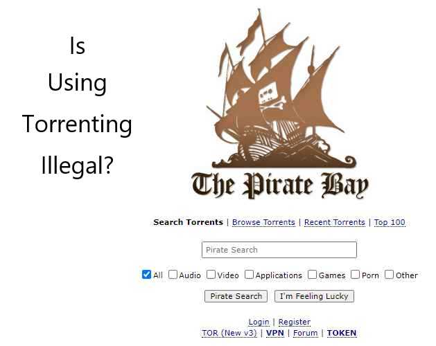 Sta usando il torrent illegale?