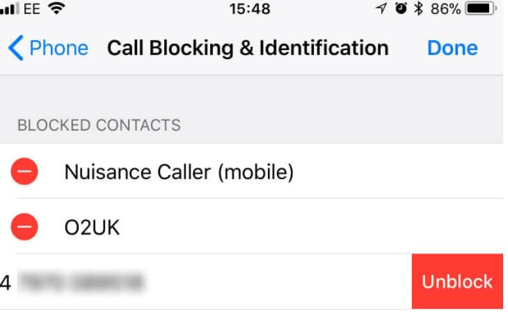 sbloccare-number-on-iphone