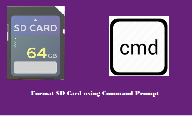 Formattare la scheda SD tramite CMD