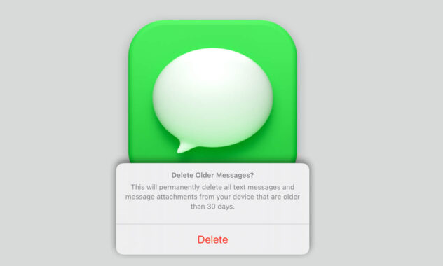 Elimina le vecchie chat di iMessage