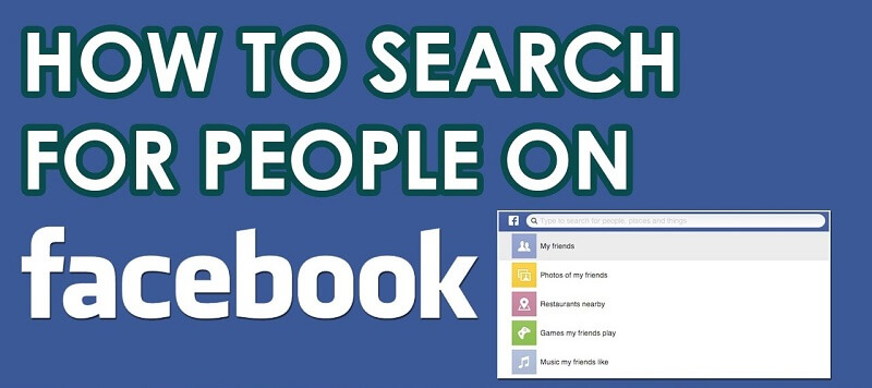 Cerca persone su Facebook