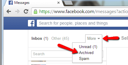 Cerca su Facebook Archiviato