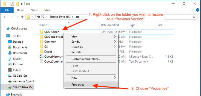 Recupera il file Microsoft Project utilizzando le copie shadow