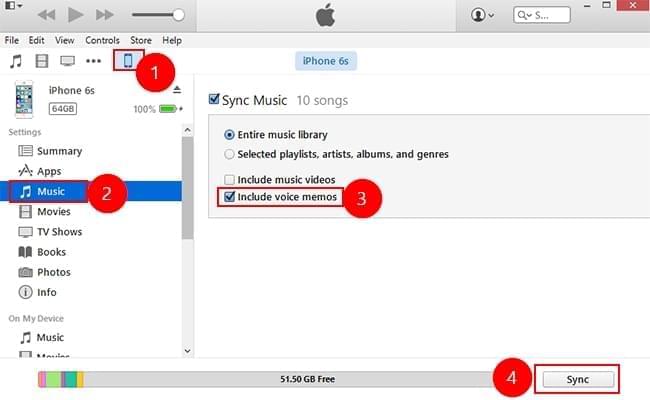 Come eseguire il backup di memo vocali su iPhone utilizzando iTunes