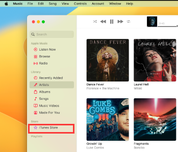 Prova a riscaricare la musica dal tuo iTunes Store sul tuo Mac