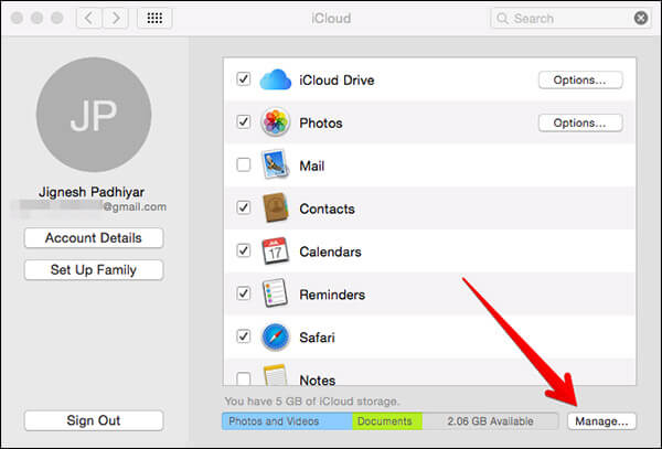 Gestisci iCloud per correggere il download di messaggi da iCloud bloccato