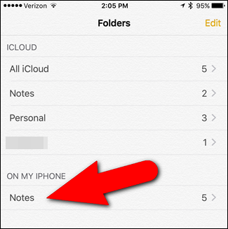 Correggi le note dell'iPhone non sincronizzate: sposta le note su iCloud