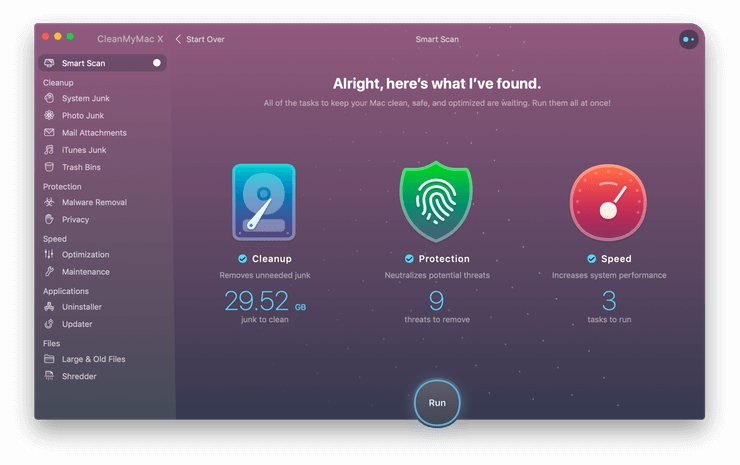 Pulisci il mio Mac