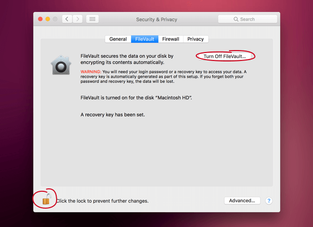 Filevault pesa sulla memoria