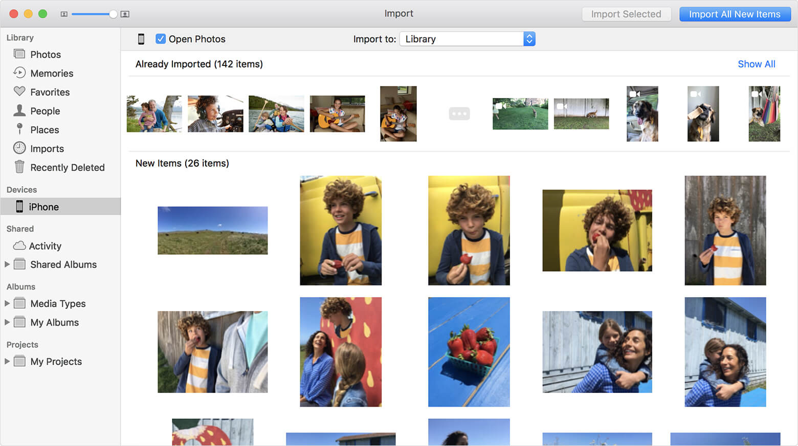 Come scaricare tutte le foto da iPhone a Mac