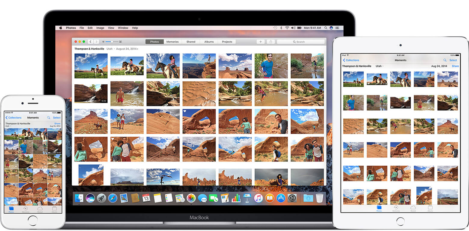 Accedi alle foto di iCloud