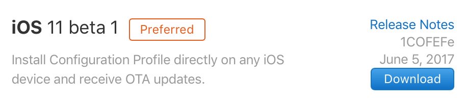 Ios 11 Beta Scarica Ota