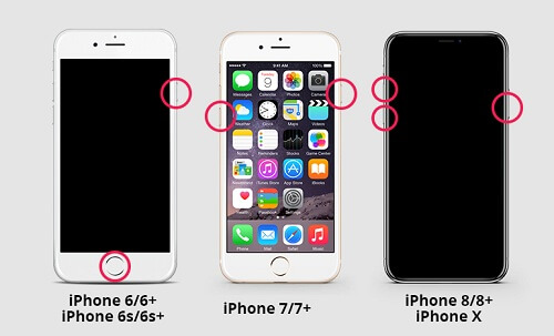 Esegui un riavvio forzato su iPhone Correggi i toni del testo di iPhone che non funzionano