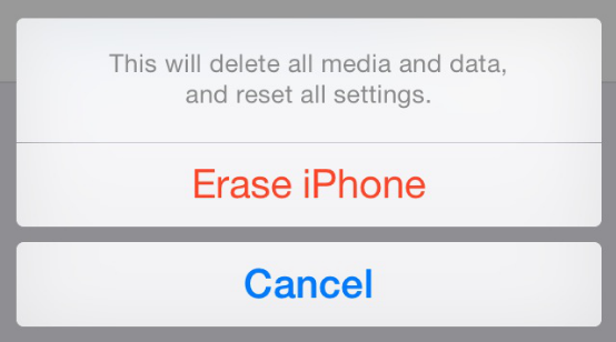 Come eseguire un hard reset di iPhone 4 senza iTunes tramite Impostazioni