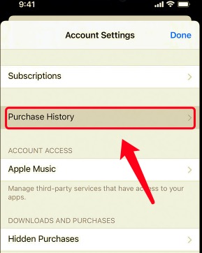 Come eliminare manualmente la cronologia degli acquisti su iPhone