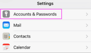 Recupero dei contatti dell'iPhone tramite Gmail
