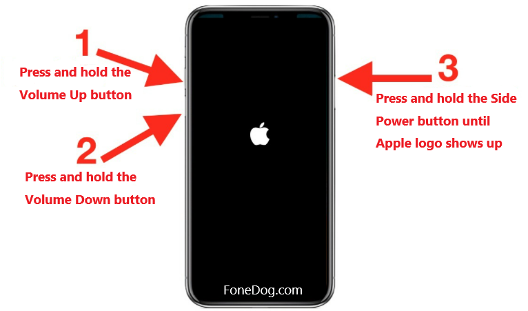 Forza il riavvio per correggere l'iPhone non si accende dopo l'aggiornamento
