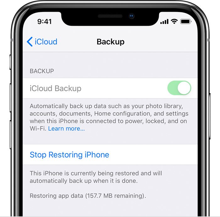 Come trasferire WhatsApp da iPhone a iPhone usando iCloud Backup