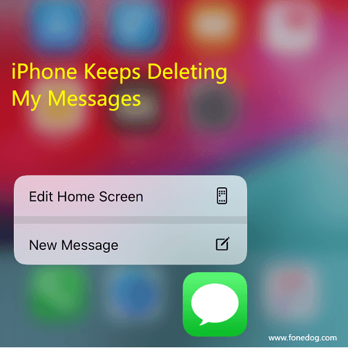 Perché iPhone continua a eliminare i miei messaggi