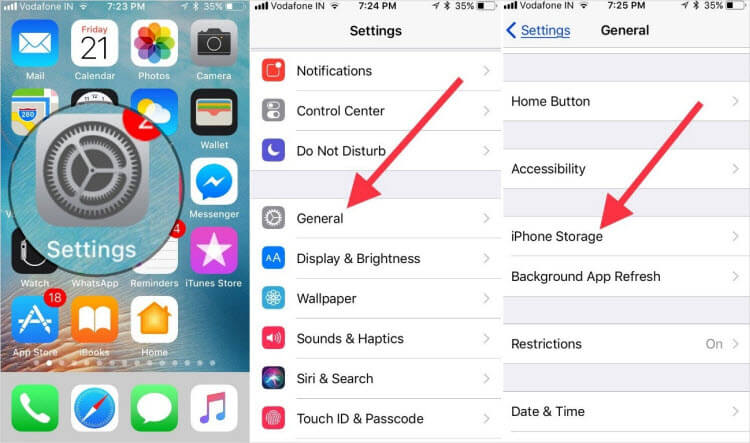 iPhone Cancella la cache delle app senza eliminare l'app: scarica le app inutilizzate