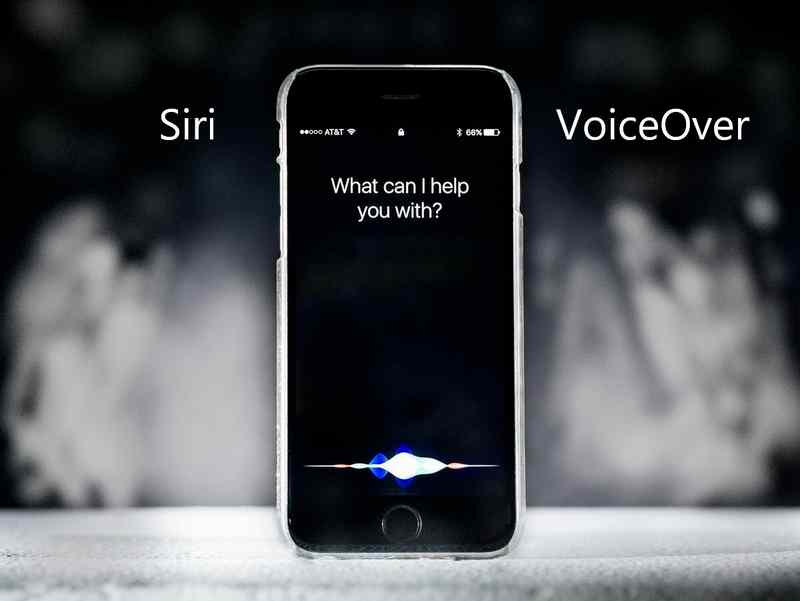 Usa VoiceOver tramite Siri per fidarti del computer su iPhone con schermo rotto