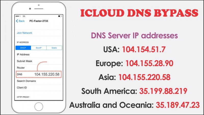 Come sbloccare iPhone con iCloud Bypass DNS