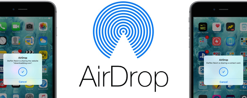 Condividi la suoneria tramite AirDrop