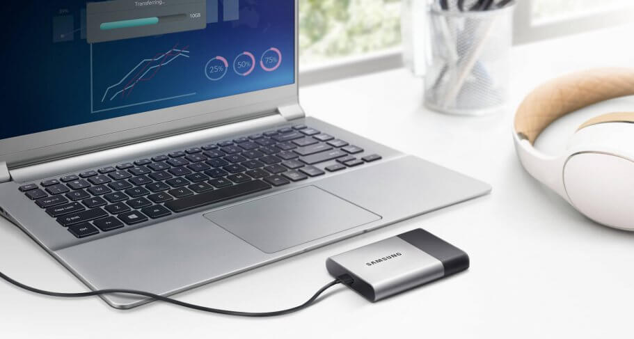 Disco rigido esterno che non mostra Hdd
