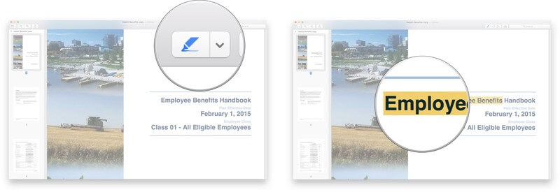 Come ritagliare un'immagine evidenziata